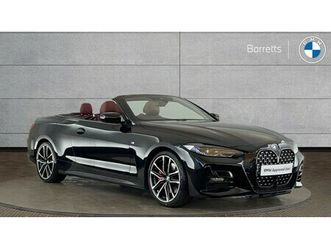 bmw 4 series 420i m sport convertible 2.0 2dr