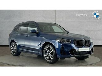 bmw x3 xdrive20i m sport 2.0 5dr