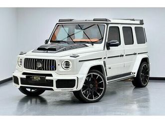 2020 mercedes-brabus g800, 1 year unlimited km warranty, full service history, excellent condition, gcc