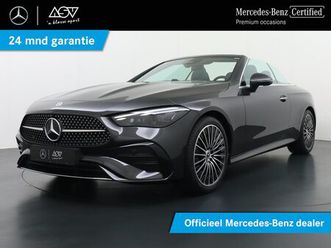 mercedes-benz cle cabriolet - 180 amg line | airscarf | memorystoelen | digital light | stoelventilatie & stoelverwarmin