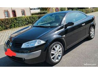 renault mégane 2 cabriolet de 2005 ct ok très bon état garantie 6 mois