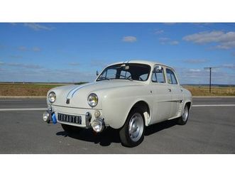 1962 renault dauphine blanc manuel, 3 vitesses conduite à...