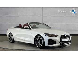 bmw 4 series 420i m sport convertible 2.0 2dr