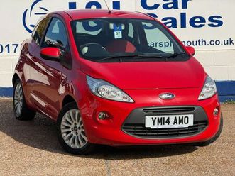 2014 ford ka 1.2 zetec