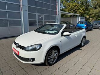 volkswagen golf vi cabriolet cup*scheckheft+ahk+17