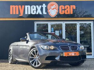 2009 09 bmw m3 4.0 v8 convertible 2dr petrol manual euro 4 (420 ps)