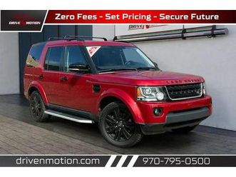 2016 land rover lr4 base
