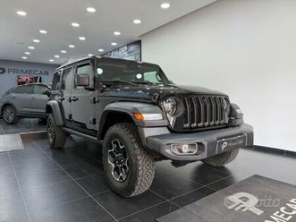 jeep wrangler unlimited 2.0 phev atx 4xe rubicon