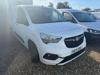 2022 vauxhall combo 1.5cdti sportive 2300 (100ps)(eu6dt) l2h1