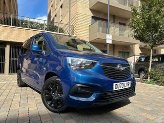 2019 vauxhall combo life 1.5 energy (130ps) auto