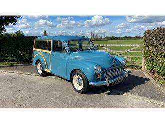 1967 morris minor bleu manuel, 4 vitesses conduite à droi...