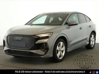 q4 e-tron q4 45 e-tron s line edition