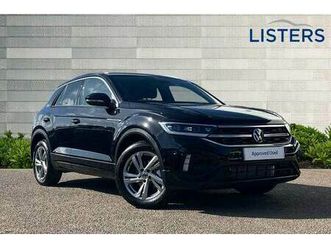 2025 volkswagen t-roc 1.5 tsi r-line 5dr dsg suv petrol automatic