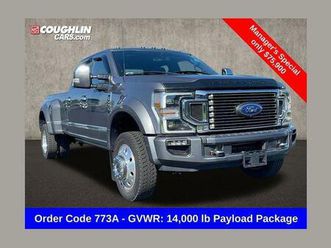 used 2021 ford f-450 platinum