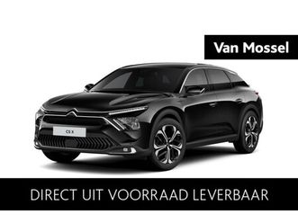 citroën c5 x max | 19 lichtmetalen velgen 'onyx black' met onyx black aero inserts | achteruitrijcamera met top rear vision (180° weergave van ruimte achter de