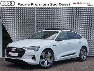 e-tron sportback 50 quattro 313 ch avus extended