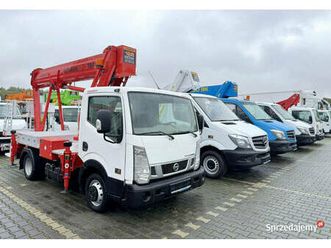 nissan cabstar podnośnik koszowy 22m ruthmann tbr 220 zwyżka wumag gsr 14m… widelki - sprzedajemy.pl