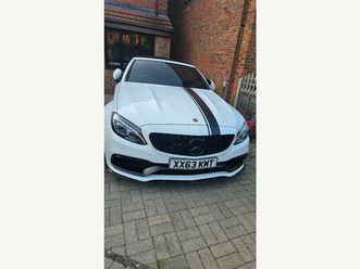4.0 c63 v8 biturbo amg s (premium) cabriolet spds mct euro 6 (start/stop) 2dr