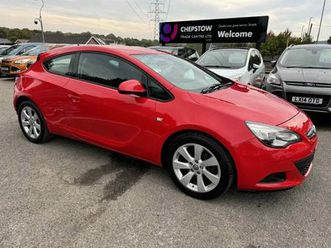 2014 vauxhall astra gtc 1.4t sport coupe 3dr petrol manual euro 5 (start/stop) (140 ps) coupe petrol manual