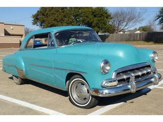 1952 chevrolet styleline