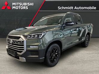 kgm musso grand 2.2 d blackline led navi tempomat