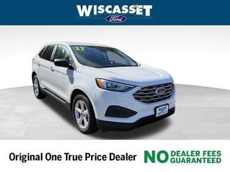 certified 2022 ford edge se