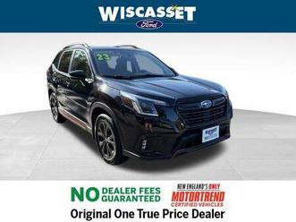 used 2023 subaru forester sport