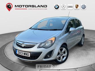 vauxhall corsa 2013