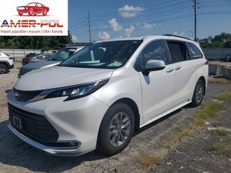 toyota sienna xle 2023 2.5l 2.5 hybryda 245km