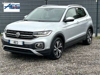 volkswagen t-cross tsi 116 ch style /gps / led /limiteur de vitesse /1ere main