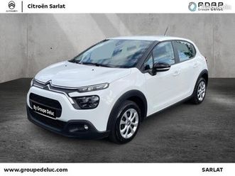 citroen c3 sté 1.5 bluehdi 100ch s&s bvm 6 feel