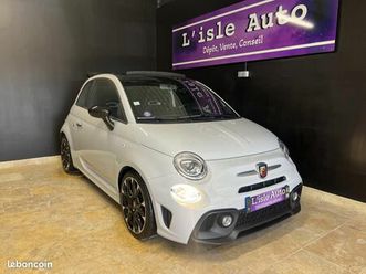 abarth 595c pista/ 1.4i turbo 165cv/ cabriolet/ radar/ suivi complet