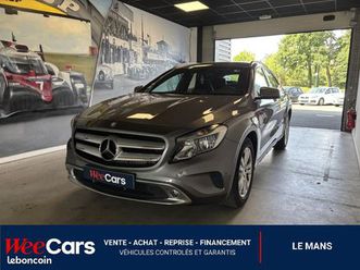 mercedes classe gla 2.2 200 cdi 135 sensation 7g-dct bva - entretien mercedes