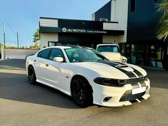 dodge charger srt 6.4l hemi scatpack 2019 26000km garantie 24 mois