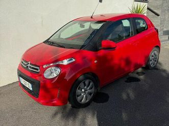 citroen c1 1.0 vti 72 cv feel 3 portes 1ere main climatisation régulateur de vitesse radar de recul