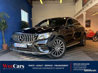 mercedes glc coupe 250 d - 9g-tronic coupe - sportline 4-matic - garantie 12 mois
