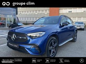 mercedes-benz glc 300 e hybrid 313ch amg line 4matic 9g-tronic
