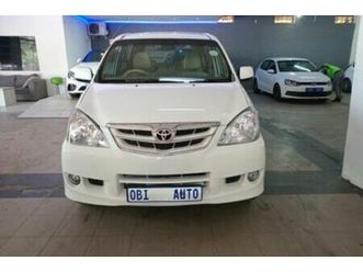 2009 toyota avanza 1.5 tx