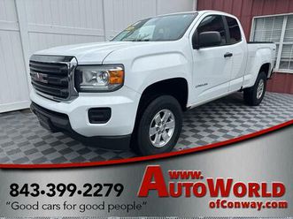 used 2018 gmc canyon base