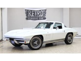 1965 chevrolet corvette stingray c2 327 v8 man restored a vendre