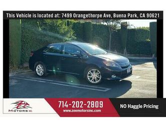 used 2010 lexus hs 250h hs 250h premium sedan 4d