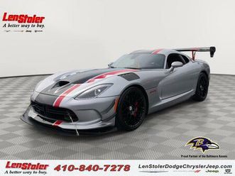 used 2016 dodge viper gtc