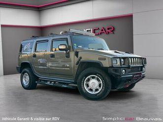 hummer h2 suv 6.0 v8 luxury a