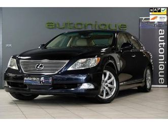 lexus ls 460 - luxury *4 nieuwe banden* 167dkm leder/navi v8 381pk