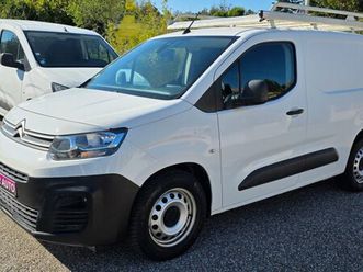 citroen berlingo bluehdi 100ch 2020 132.000kms cam reg grip controle galerie radar tva...