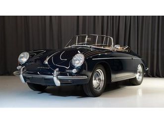 1960 porsche 356 bleu manuel, 4 vitesses conduite à gauch...