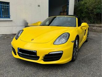 porsche boxster s 981 3.4l 315ch bvm6 configuration rare