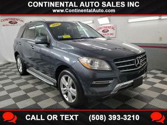 used 2015 mercedes-benz m-class 4matic