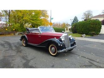 1951 mercedes 170s cabriolet nicely presentable (st# o155) a vendre