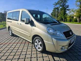 fiat scudo ii fiat scuda 2.0 d w wersji panorama 9-osobowy